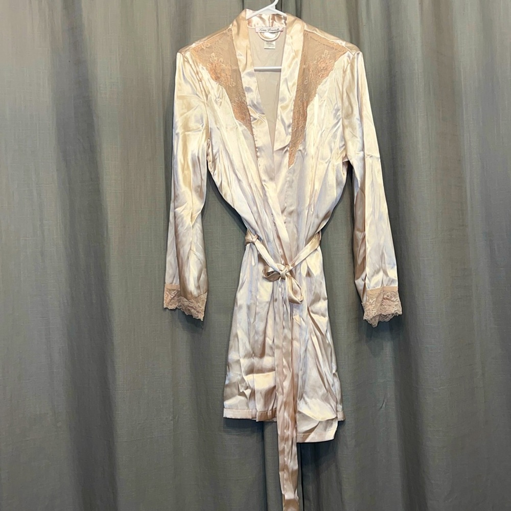 Vintage lace robe